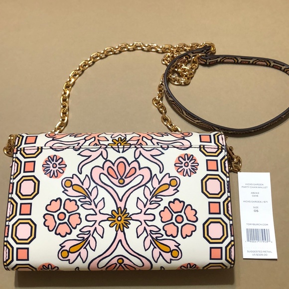 *SOLD* NWT Tory Burch Hicks Garden Crossbody - Picture 5 of 6